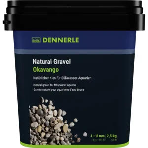 Dennerle Natural Gravel Okavango, 4 - 8 mm, 2,5 kg Preis Gesenkt